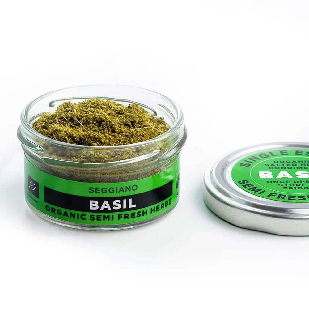 Seggiano Organic Semi Fresh Herbs Basil 18g